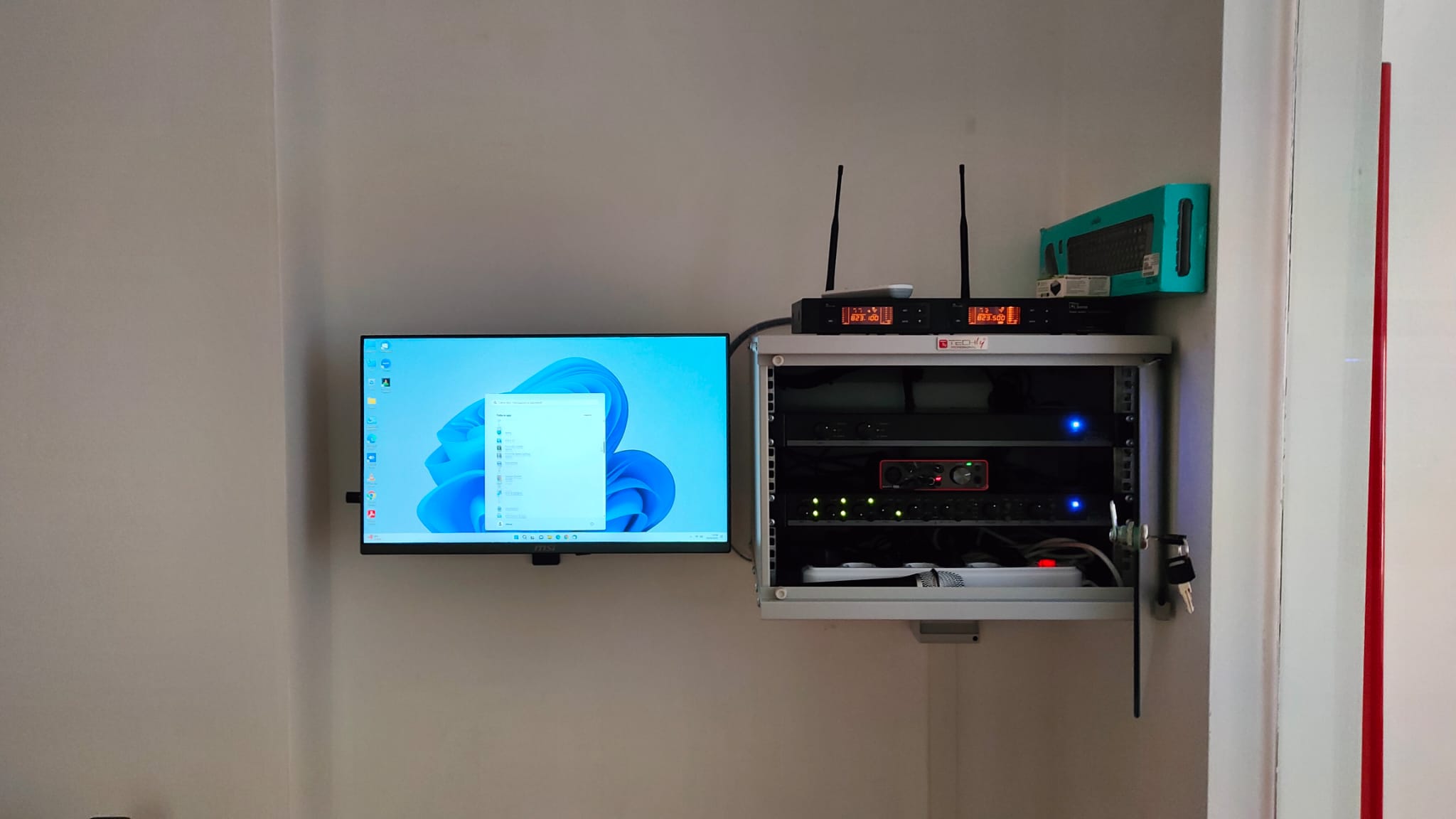 illuminazione e audio video per hotel